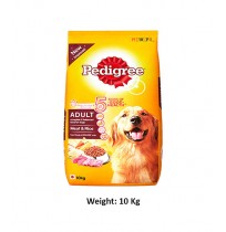 Pedigree Adult Dog Food Meat And Rice 10 Kg
